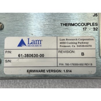 Lam Research 61-380630-00 TEMP PROCESS CONTROLLER 32TC